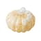 Glitzhome® Amber Dots Fall Pumpkin Glass Tabletop Accent